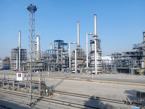 Liaoyang Petrochemical LPG desulphurization plant filling